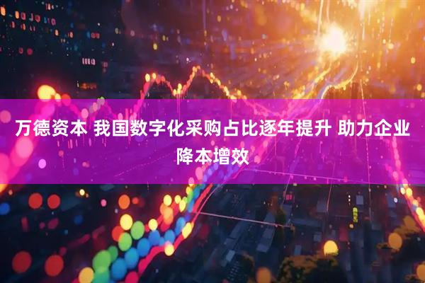 万德资本 我国数字化采购占比逐年提升 助力企业降本增效
